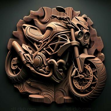 3D модель Ducati Monster 796 (STL)